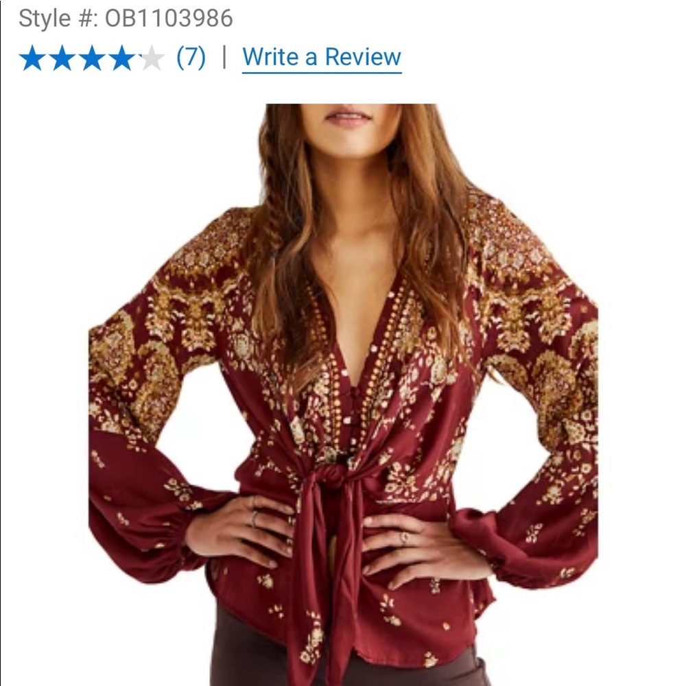 NWT FREE PEOPLE TOP